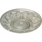 Ekena Millwork Whitman Ceiling Medallion (For Canopies up to 3 3/4"), Hand-Painted Flash Copper, 13"OD x 1 3/8"P CM13WHFCS - alternate 3